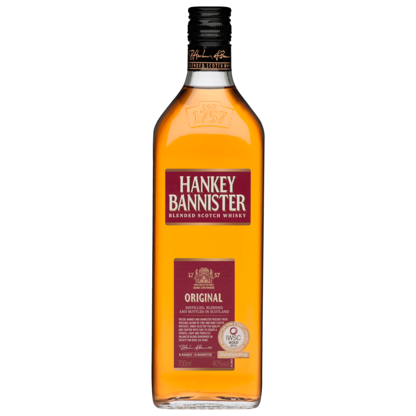 Hankey Bannister Scotch Whisky 0,7l